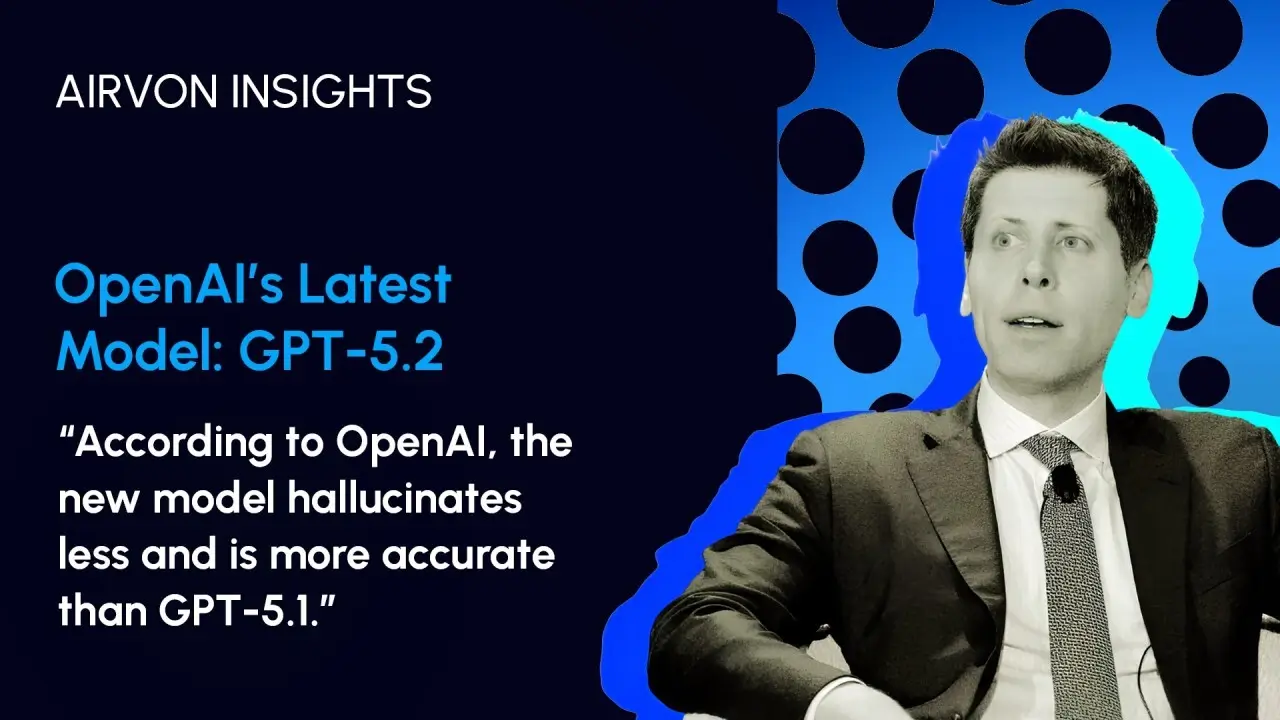 OpenAI’s latest model GPT-5.2 positioned for agentic work with improved accuracy and fewer hallucinations